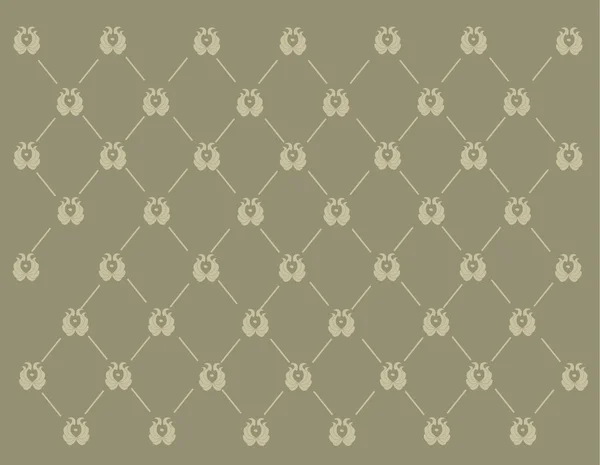 Vector wallpaper pattern. — Stock Vector