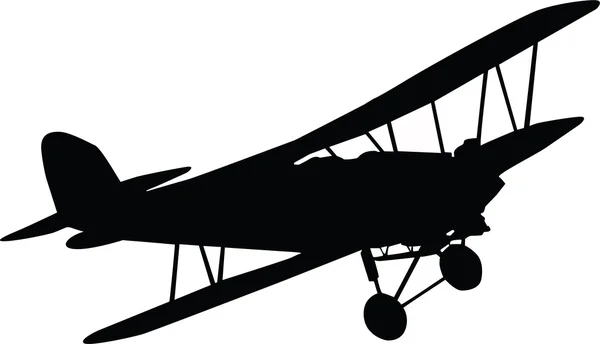 stock image Black Plane