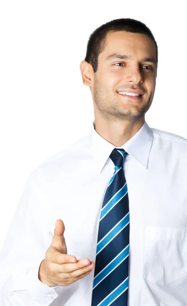Businessman, isolated on white background — Stock Photo, Image