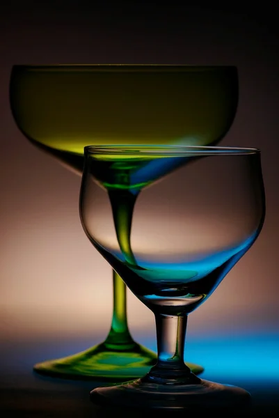 Co loured glass — Stock Photo, Image
