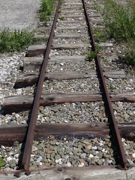 stock image Dead end track