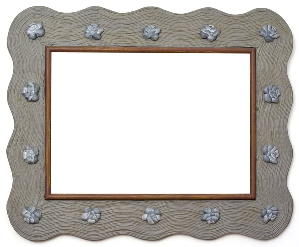 Artistic wooden frame — Stock Photo, Image