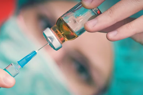 Вакцина — стокове фото