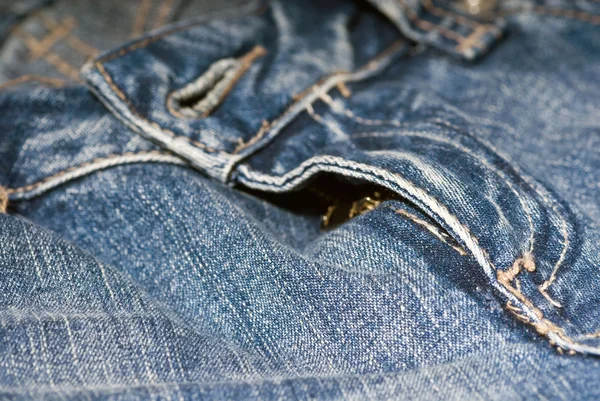 Jeans details — Stock Photo, Image