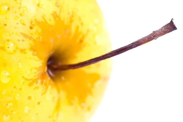 stock image Yellow apple close-up