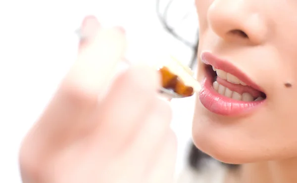 stock image Eating cake