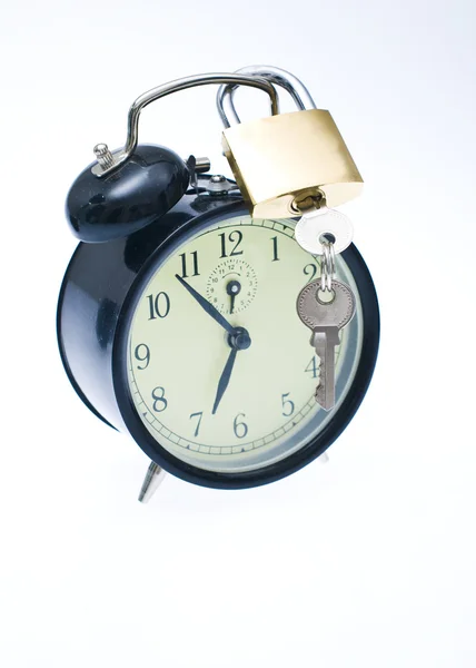 Locked clock. — Stock Photo, Image