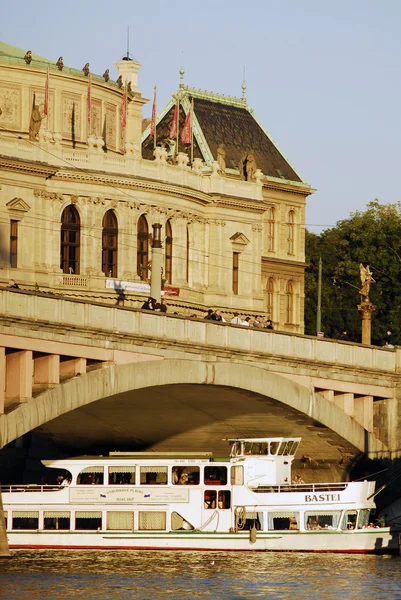 在布拉格的城市景观. 免版税图库图片