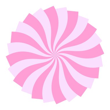 Pink swirl clipart