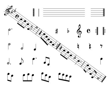 sheetmusic clipart