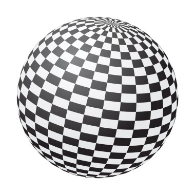 Chessboard ball clipart