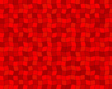 Tiles red clipart