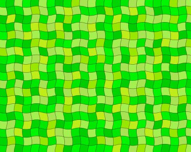 Green tiles clipart