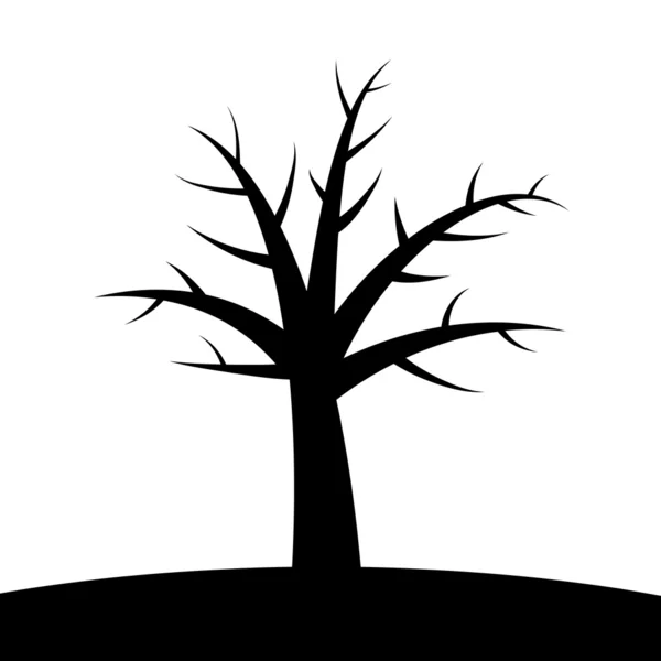 Proste drzewa — Wektor stockowy