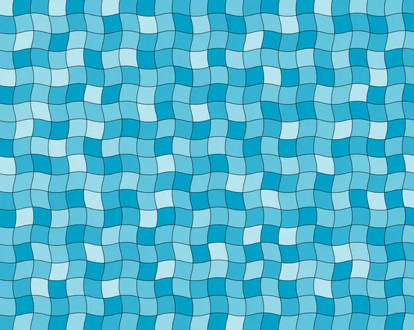 Tiles blue — Stock Vector