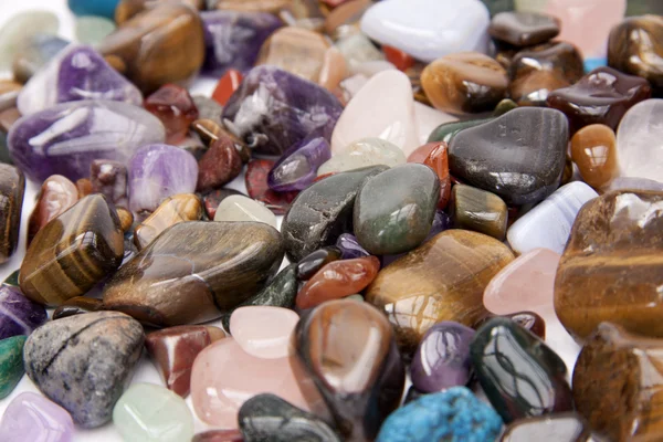 stock image Semi precious gemstones.