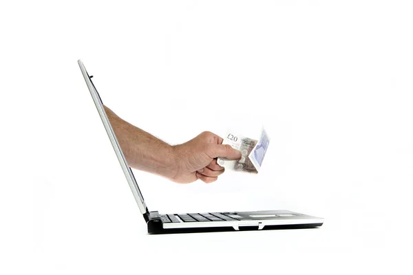 Online payment. — Stock Photo, Image