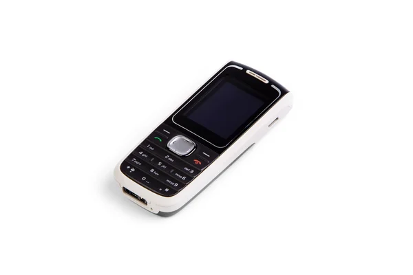 Telefone móvel no fundo branco — Fotografia de Stock