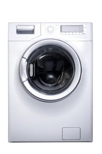 New wash machine on white background — Stock Photo, Image