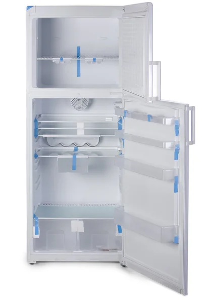 New Refrigerator on white background — Stock Photo, Image