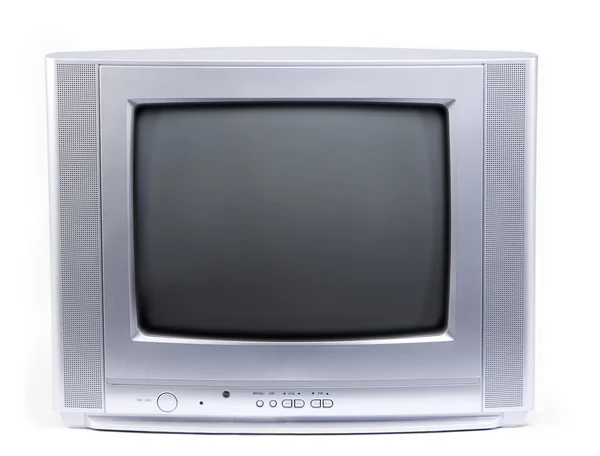 stock image Old TV on white background