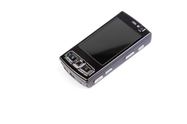 Мобільний телефон на білому тлі Ліцензійні Стокові Фото