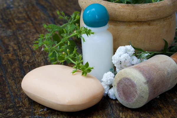 Natural soap — Stock Photo, Image