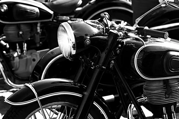 Oude motorfiets — Stockfoto