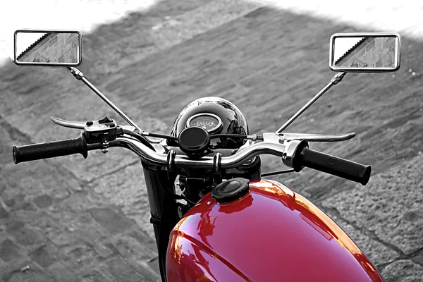 Vecchia moto — Foto Stock