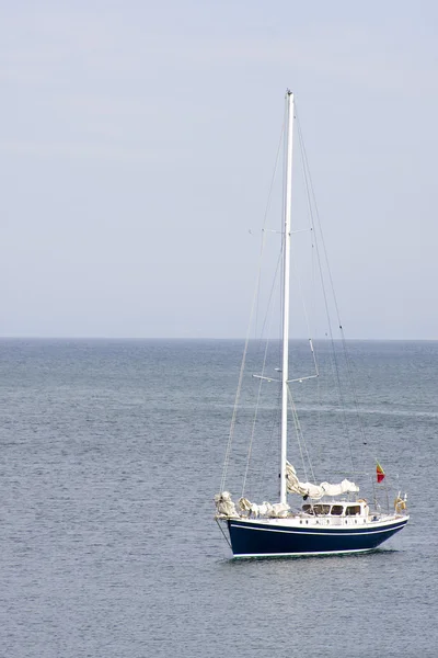 Foto del yate en el mar — Foto de Stock