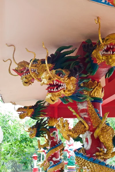 Estátua de dragão na Tailândia — Fotografia de Stock
