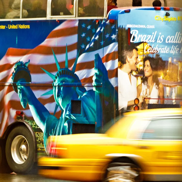 New york taxi — Stockfoto