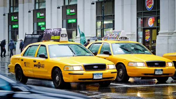 纽约出租车 — 图库照片