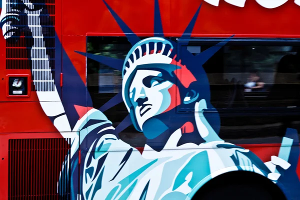 Bus New York — Stockfoto