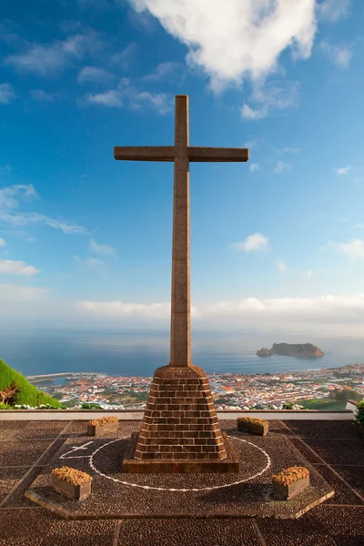 stock image Cross on the hill