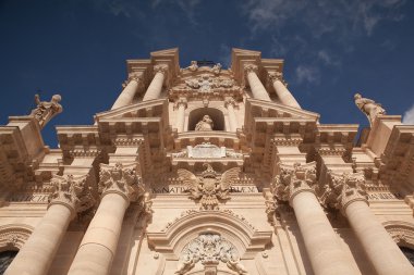 Cathedral in Noto clipart