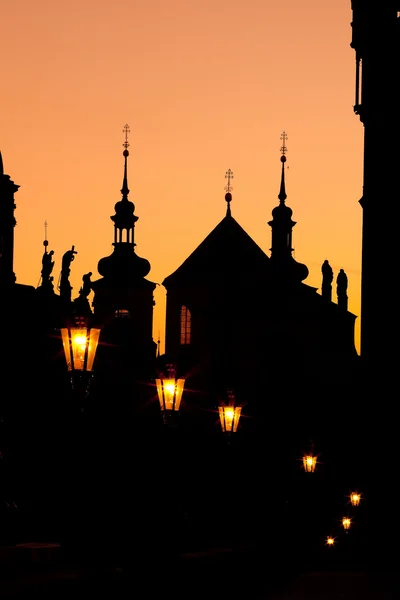 Башни Праги — стоковое фото