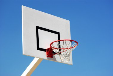 Basketball panel clipart