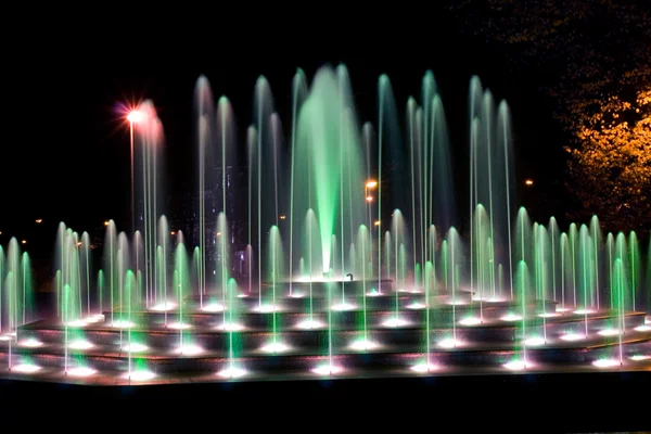 Nights fountain — Stock Photo, Image