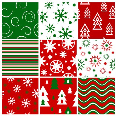 Christmas seamless clipart