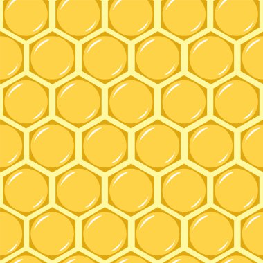 Honey seamless clipart