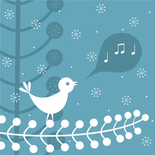 Рождественская песня — стоковый вектор