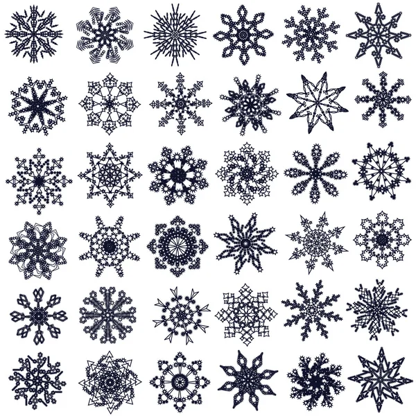 Snowflakes. — Stock Vector