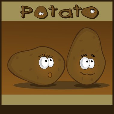 patates karikatür