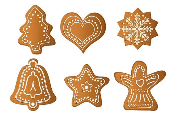 Christmas gingerbread — Stock Vector