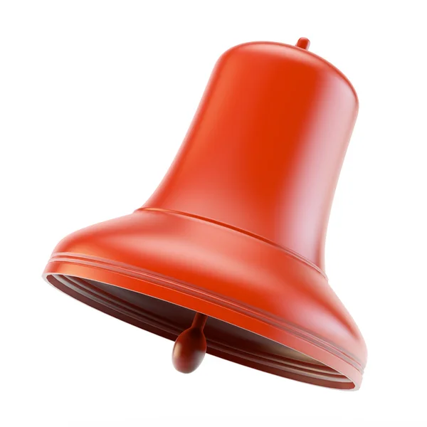 Červené bell izolované — Stock fotografie