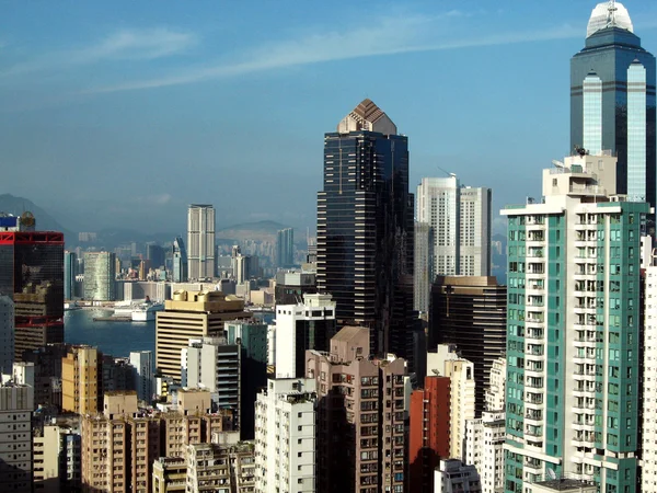 Utsikt över Hongkong — Stockfoto