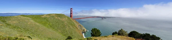 Golden Gate Bridge Panorama Stock Photo