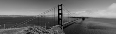 Golden Gate Bridge Panorama clipart