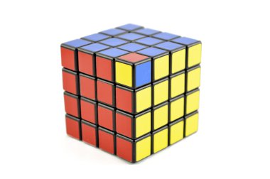 4 x 4 Cube Unsolved clipart